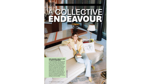 Lyra Amvrosidou Featured in GOLD Magazine