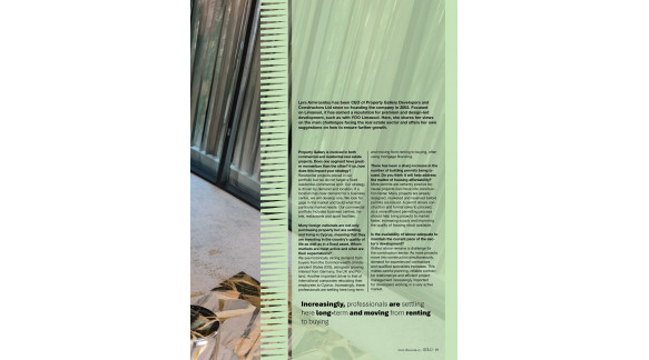 Lyra Amvrosidou Featured in GOLD Magazine
